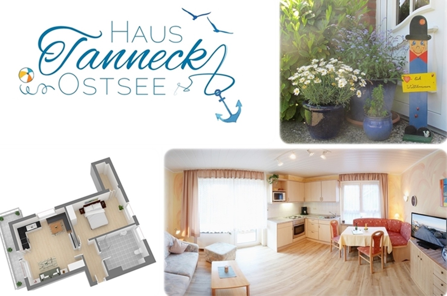 Haus Tanneck Whg. 7 Ferienwohnung  Holsteinische OstseekÃ¼ste