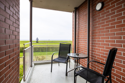 Foto 13 Ferienwohnung Ostfriesland Wilhelmshaven Exklusive Ferienwohnung am Südstrand mit Meerblick & Balkon | Wohnung 10 (Objekt 60558) Nordsee