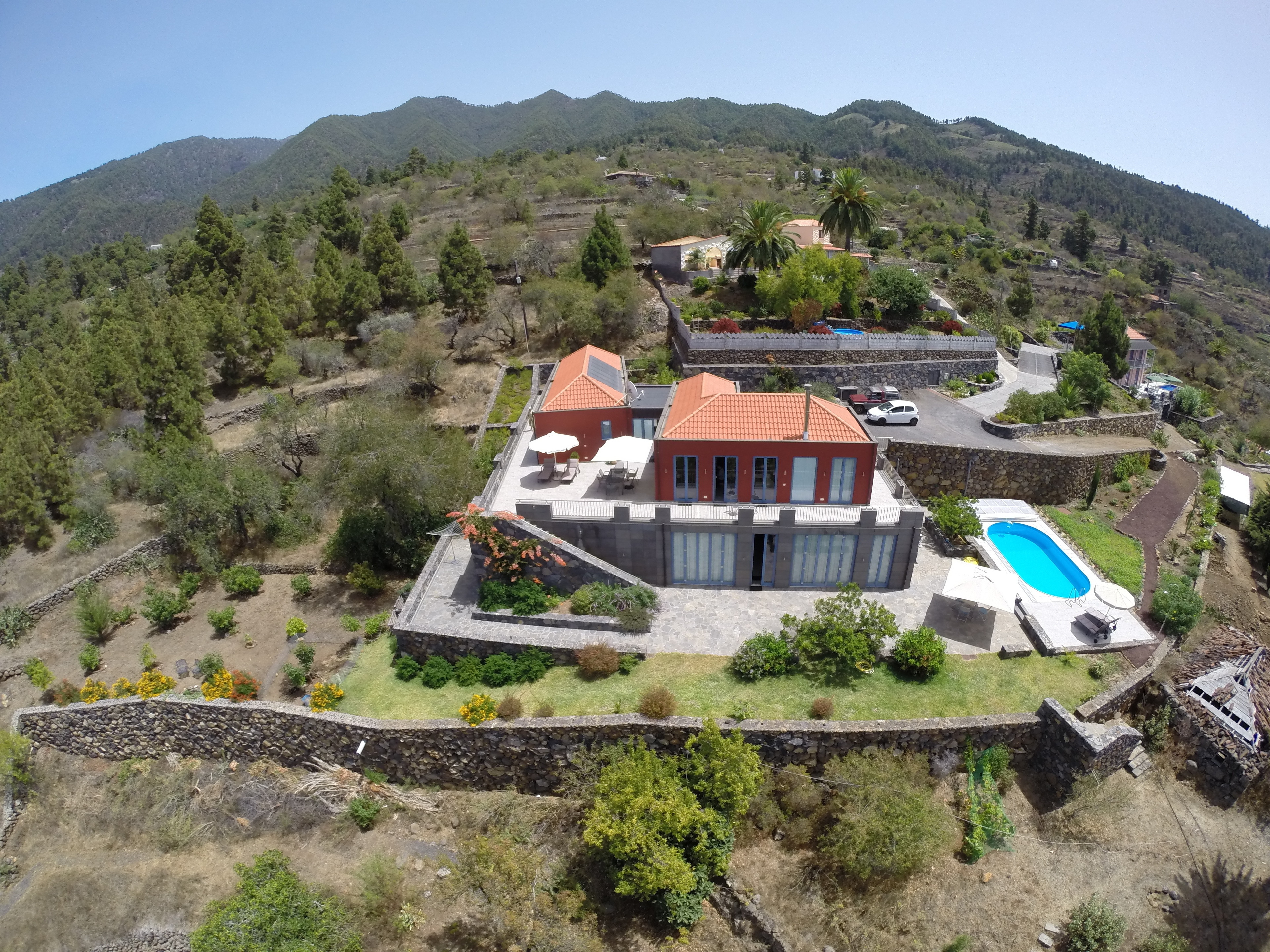 Ferienvilla Atlantico mit Sauna und beheiztem Pool Ferienhaus  La Palma