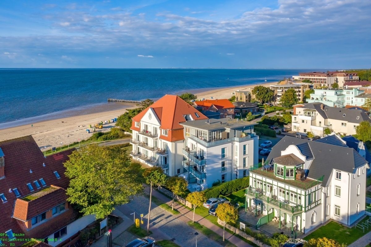 Schloss am Meer Whg 3 große Terrasse mit Meerblick
