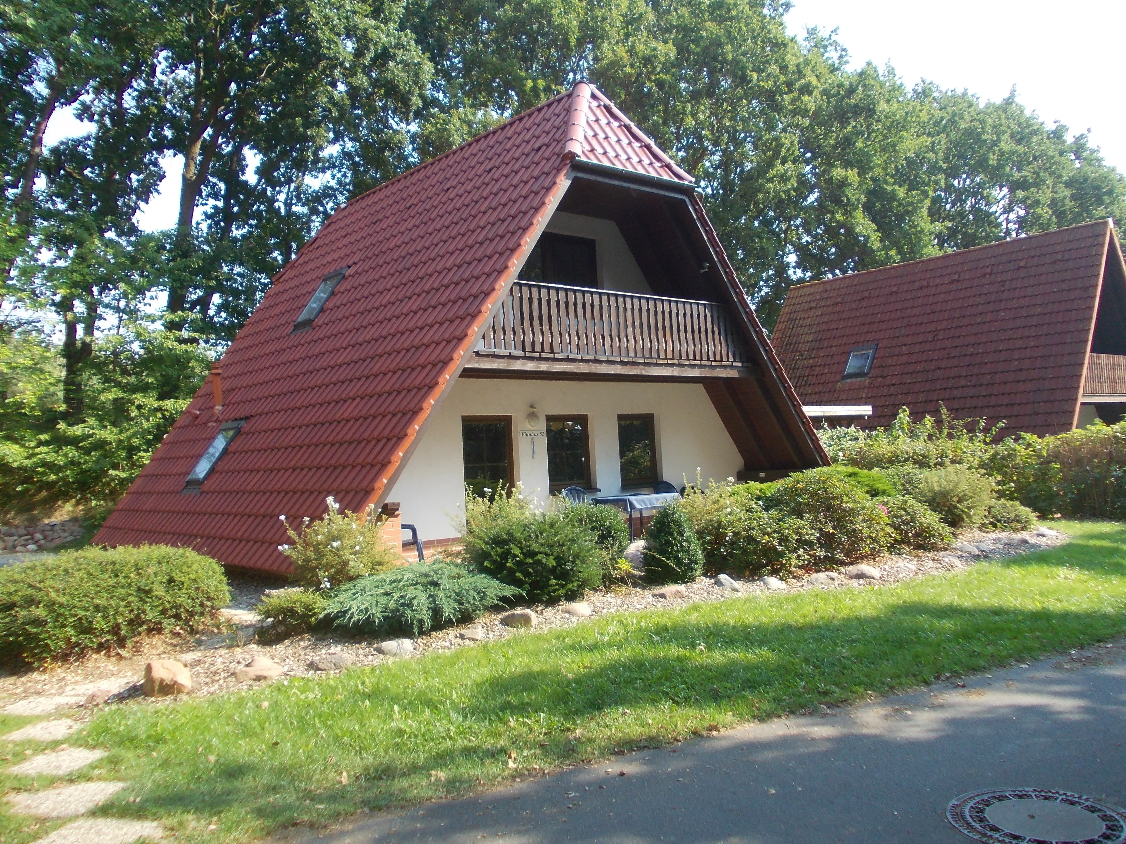 Finnhäuser am Vogelpark - Haus Luise Ferienhaus in Marlow