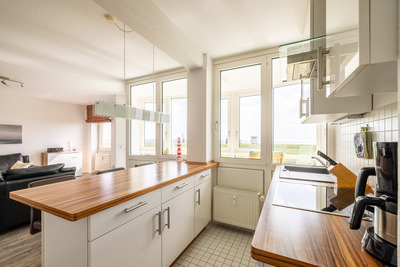 Foto 11 Ferienwohnung Ostfriesland Wilhelmshaven Komfortable Ferienwohnung für 2 am Südstrand mit Wintergarten & Meerblick | Wohnung 12 (Objekt 60562) buchen