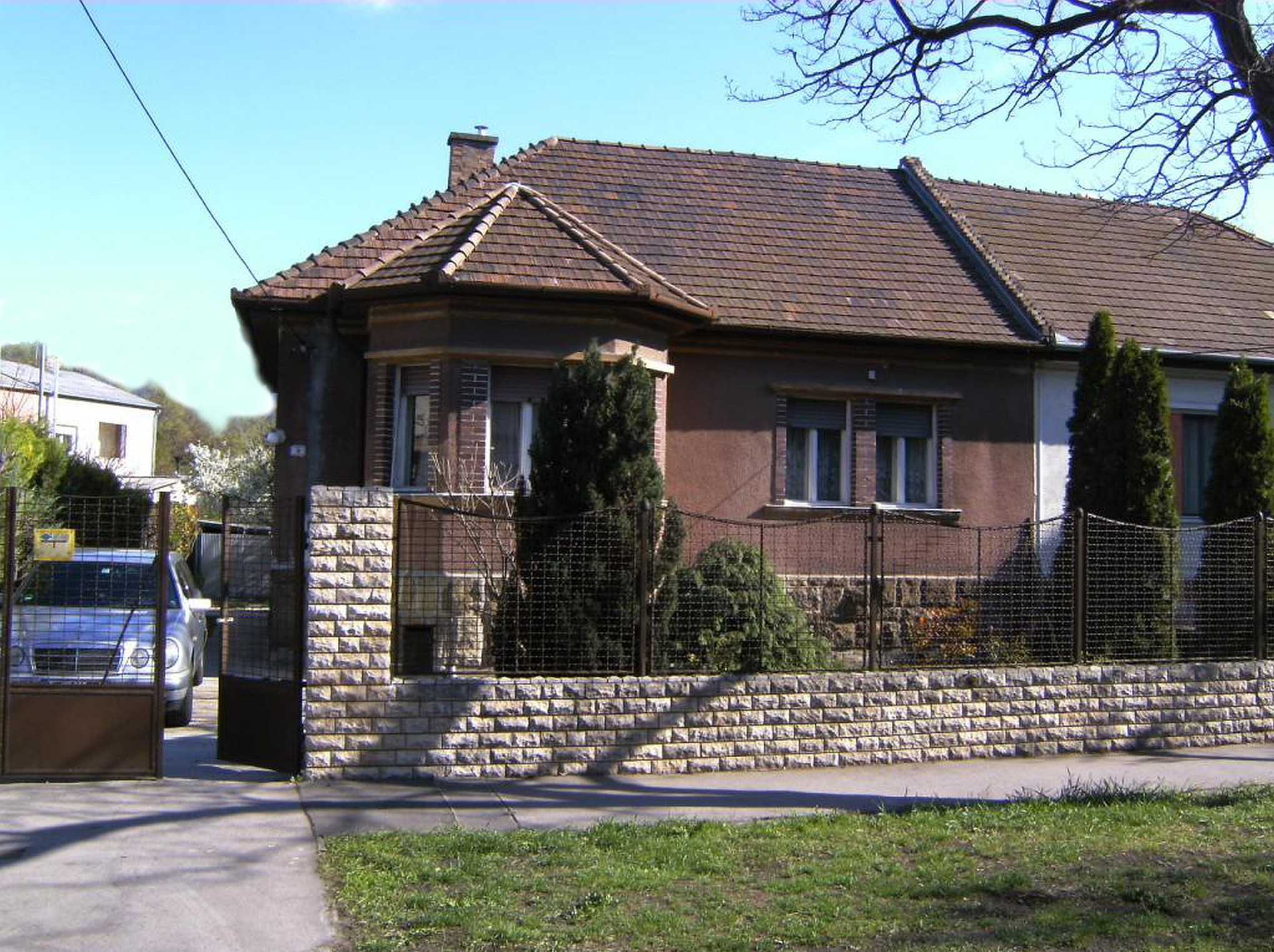 Haus in Budapest mit Garten Ferienhaus  Donau Knie