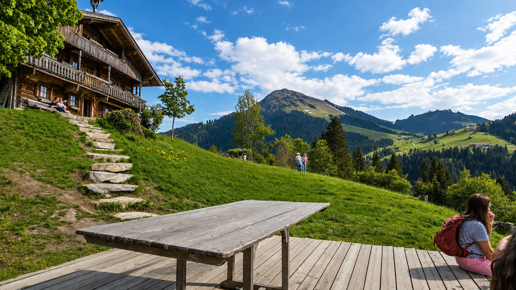 Urlaub in der Bergdoktor-Region | Wilder Kaiser | Terrasse | Bergdoktor-Drehorte in der Nähe ITD098 – Bild 20
