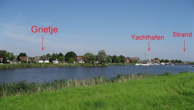 Foto 13 Ferienhaus Ostfriesland Carolinensiel Grietje II (blaues Haus rechts) (Objekt 92326) Nordsee