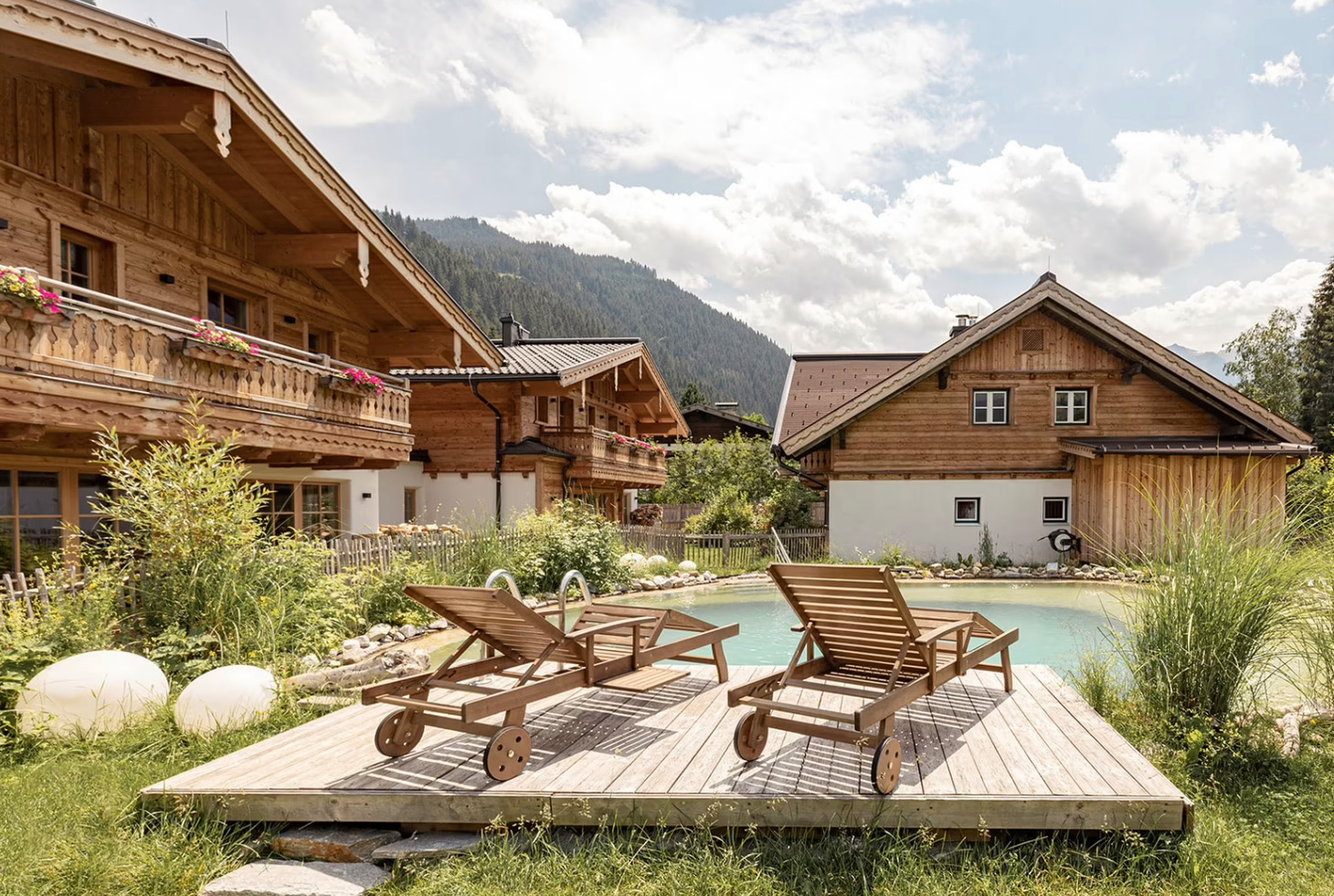 Chalet mit Naturbadeteich Frauenkogel by FeWo-Plan  (GROA101) — Foto 18