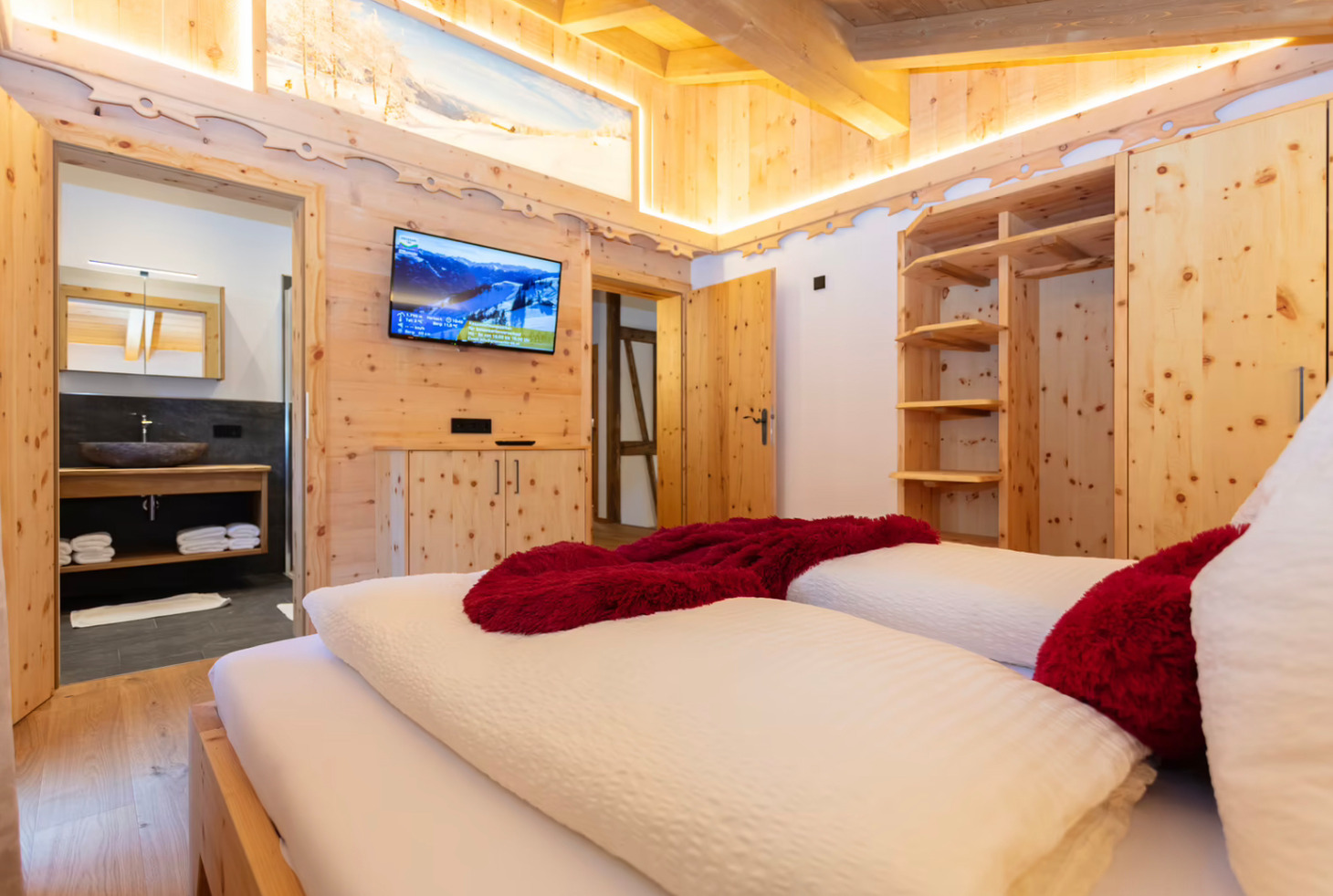 Chalet mit Sauna Kreuzkogel Großarl by FeWo-Plancom (GROA102) — Foto 18