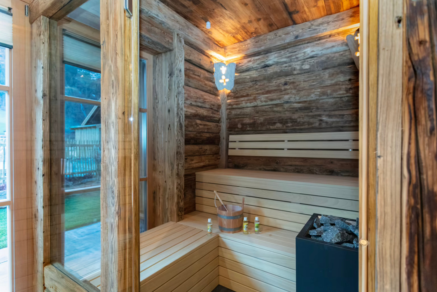 Chalet mit Sauna Kreuzkogel Großarl by FeWo-Plancom (GROA102) — Foto 27