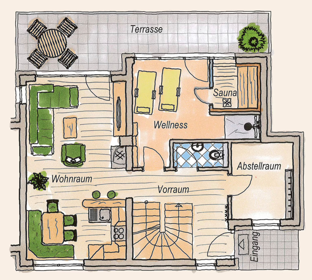 Chalet mit Sauna Kreuzkogel Großarl by FeWo-Plancom (GROA102) — Foto 29