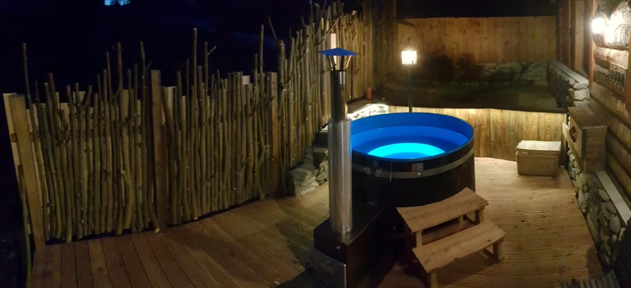 Chalet  mit HotPot, Saunahütte Steinbock by FeWo-Plancom St. Martin (STMA104) — Foto 18