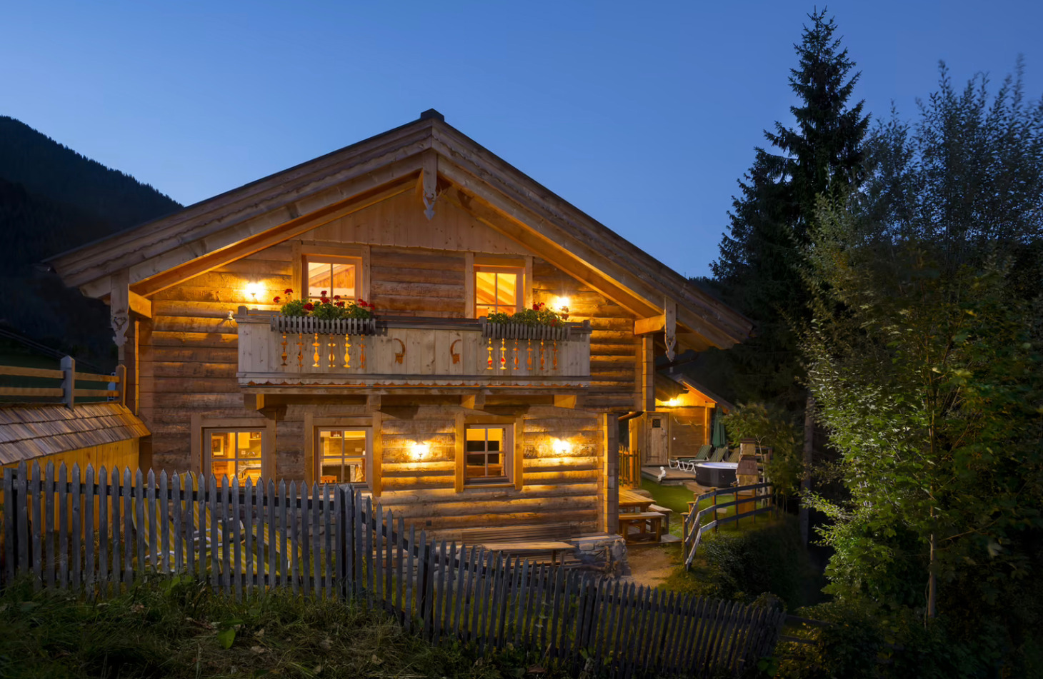 Chalet  mit HotPot, Saunahütte Steinbock by FeWo-Plancom St. Martin (STMA104) — Foto 20