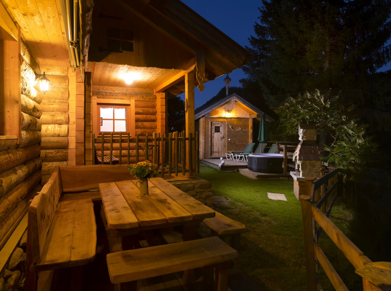 Chalet  mit HotPot, Saunahütte Steinbock by FeWo-Plancom St. Martin (STMA104) — Foto 22