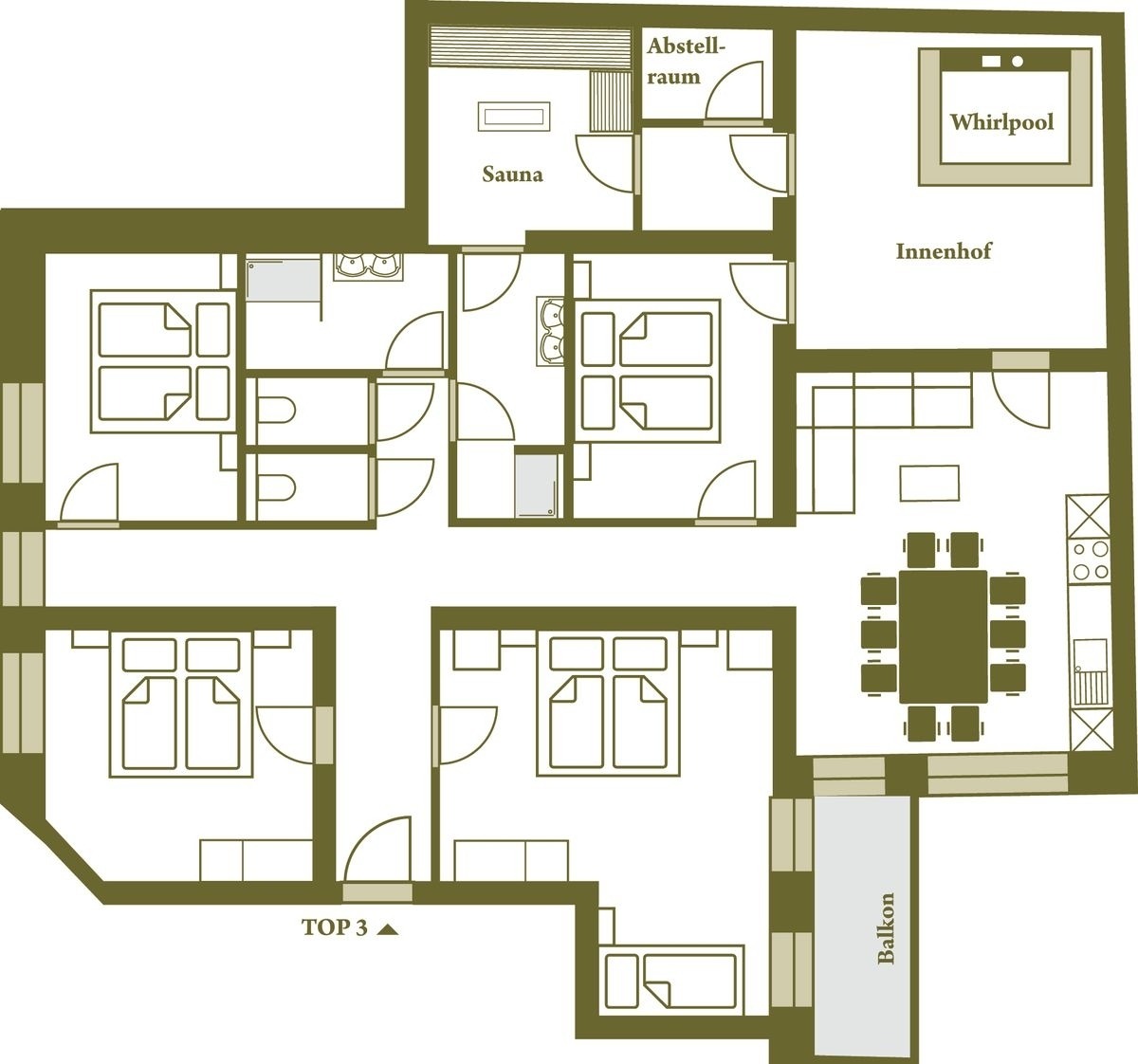 Bachgut Luxus Suite B – Bild 13