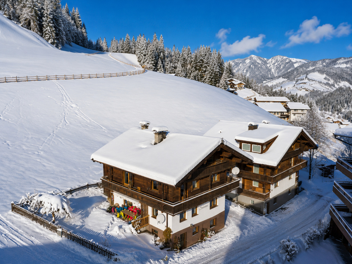 Chalet Sonnheim bis 10 Personen – 300m zum Lift Ski Juwel Wildschönau Alpbachtal – Bild 40