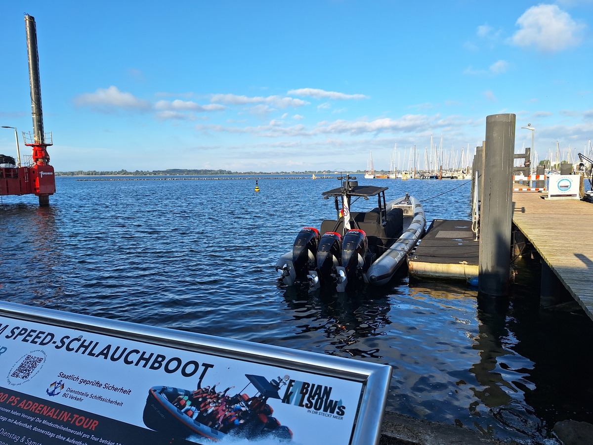 High-speed boat Fehmarn