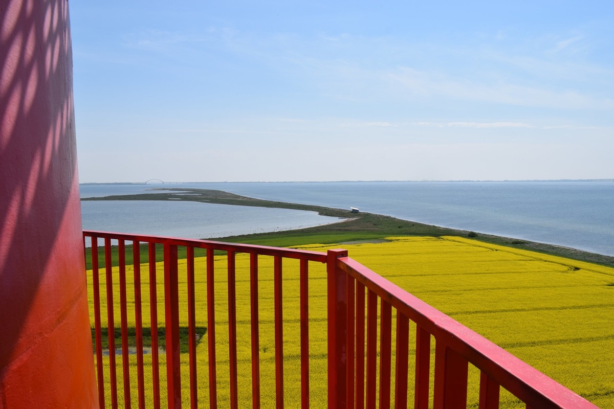 Lighthouse Flügge on Fehmarn