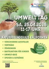 Umwelttag - Umwelttag im Naturfreundehaus Kalifornien – Entdecken, Mitmachen, Genie&szlig;en