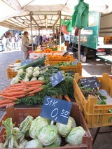 Wochenmarkt in Schönberg