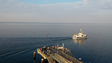 Abendfahrt von der Schönberger Seebrücke