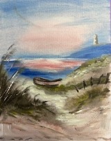 "Ein Tag - ein Bild" - Mal-Tag "Landschaft in Öl"  mit Sue Legahn