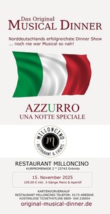 AZZURRO SPECIAL - Musical Dinner