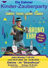 Dahmer Kinderzaubershow mit Küstenzauberer Bruno Ehm