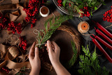 Adventskränze binden