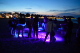 Der Strand leuchtet - eine Schwarzlichtexkursion a