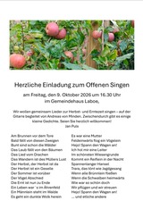 Offenes Singen