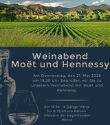 Weinabend Moet und Hennessy