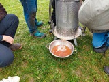 Apfelsaft aus eigener Kraft