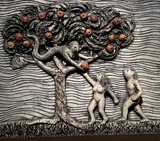 Kunst im Turmcafe Ausstellung Adam und Eva