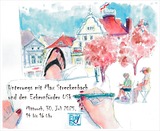 Unterwegs mit dem Skizzenbuch in Eckernförde
