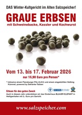 DAS Winter-Kultgericht im Salzspeicher! - Graue Erbsen