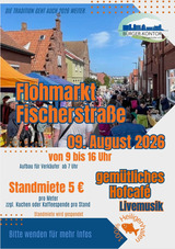 Flohmarkt in der Fischerstra&szlig;e