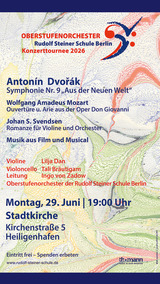 Konzert in der Stadtkirche - Oberstufenorchester Rudolf Steiner Schule Berlin