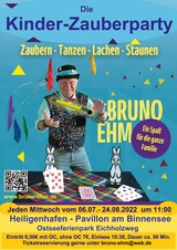 Zaubershow - mit unserem Küstenzauberer Bruno Ehm