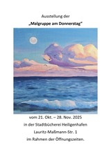 Ausstellung der "Malgruppe am Donnerstag"