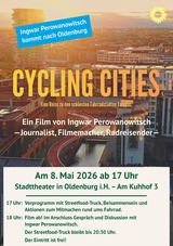Filmvorf&uuml;hrung Cycling Cities & Podiumsdiskussion