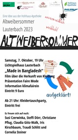 Altweibersommer "Aufgeklärt"
