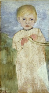 Paula Modersohn-Becker: Mieke Vogeler mit Perlenkette. Die Odyssee eines Bildes